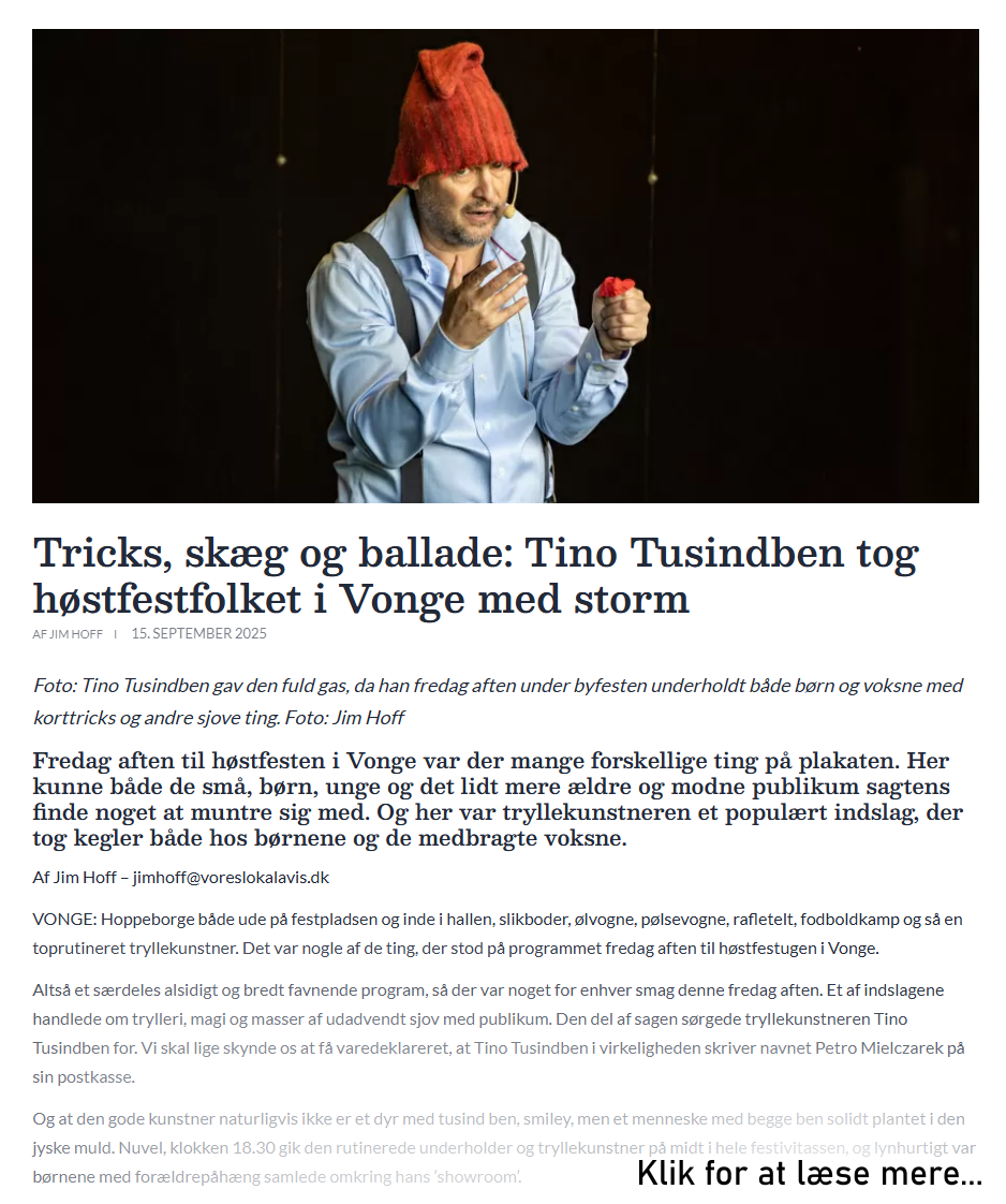 Artikel fra Vonge